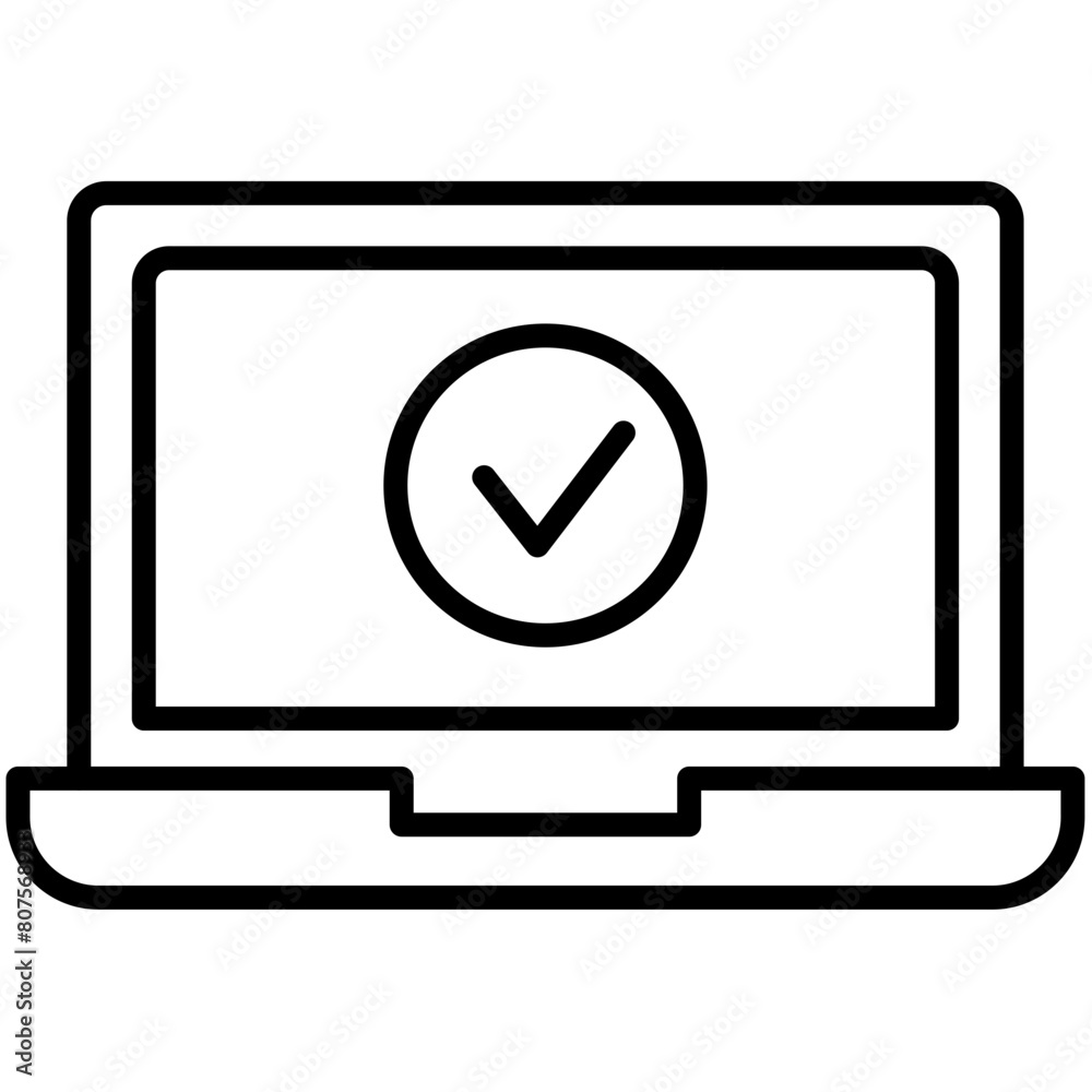 Laptop, Notebook Outline Icon Pack Laptop, Notebook Outline Icon Pack