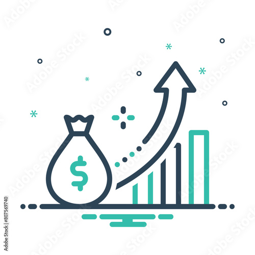 Mix icon for grow