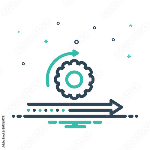 Mix icon for progress