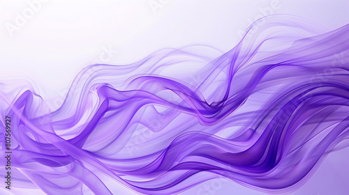 Soft purple waves in an abstract flame-like design offering a tranquil background option