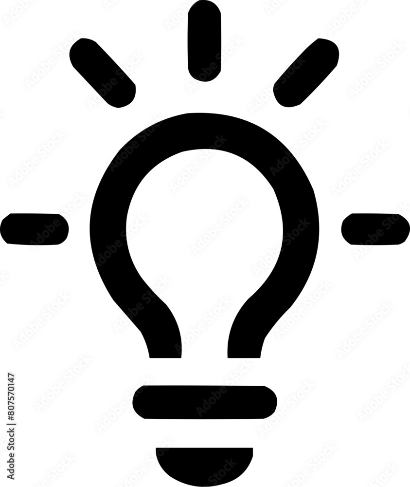 light bulb icon light bulb icon
