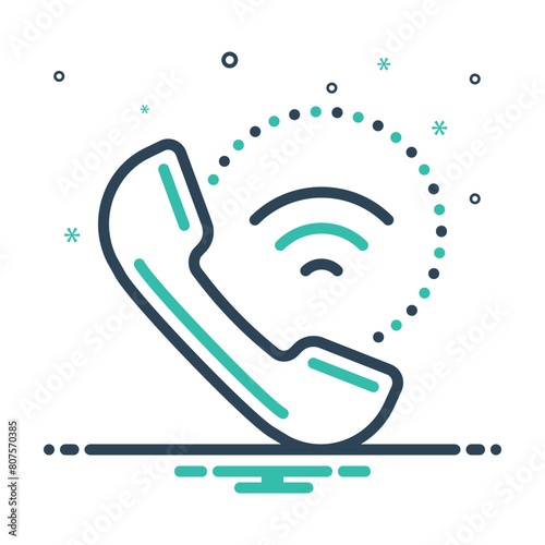 Mix icon for call