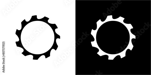 mechanical logo vector photo