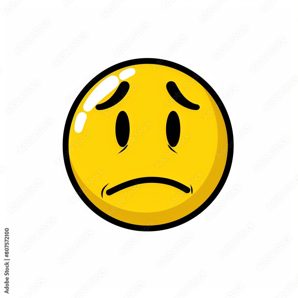 Smiley icons with cute 2D drawing feeling Smiley icons with cute 2D drawing feeling