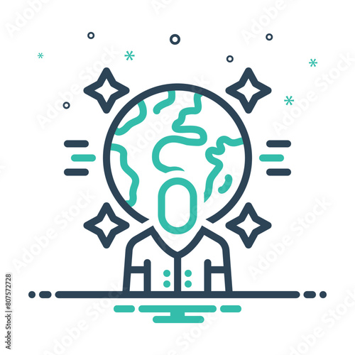 Mix icon for human impact