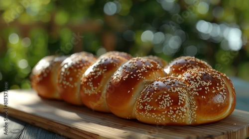 Sesame Roll Bread First time seeing  