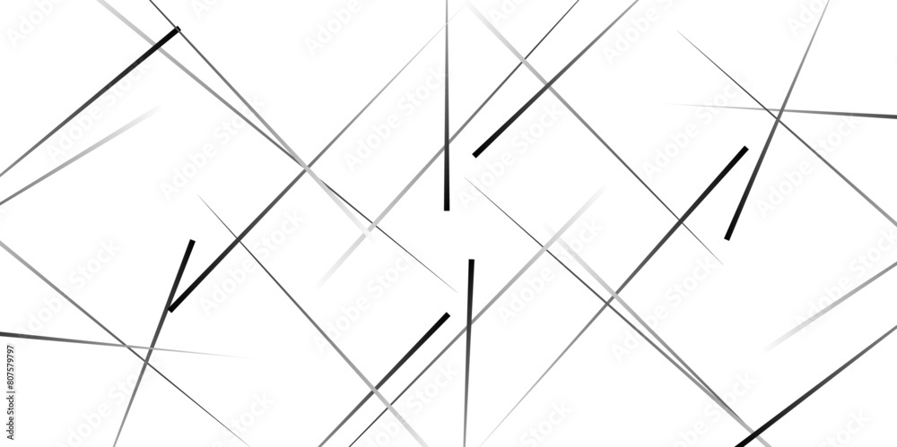 Abstract lines in black and white tone of many squares and rectangle ...