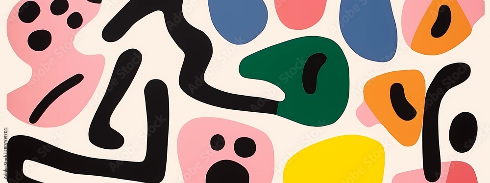 Doodle colorful lines in seamless pattern. Abstract art background vector design with childish doodles, leaves, dots in bright colors. Examples of textile or fabric print designs. Doodle colorful lines in seamless pattern. Abstract art background vector design with childish doodles, leaves, dots in bright colors. Examples of textile or fabric print designs.