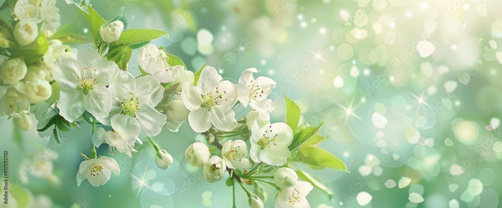 A Spring Easter Background With Passover Blooming White Apple Or Cherry Blossom On Green Offers A Glimpse Of Nature'S Beauty In Full Bloom, Background HD For Designer A Spring Easter Background With Passover Blooming White Apple Or Cherry Blossom On Green Offers A Glimpse Of Nature'S Beauty In Full Bloom, Background HD For Designer