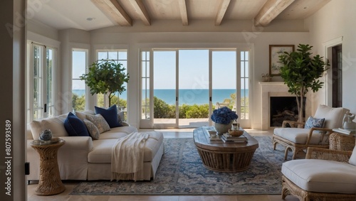Hamptons Hideaway, Mediterranean Inspired Villa with Secluded Beach Access photo