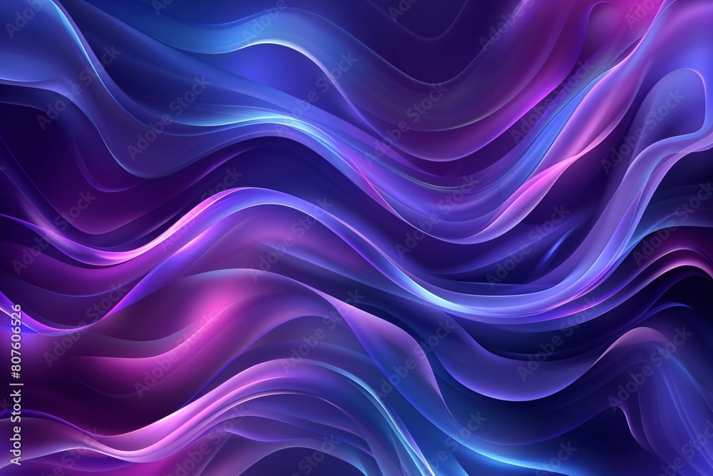 a colorful wavy lines on a purple background a colorful wavy lines on a purple background