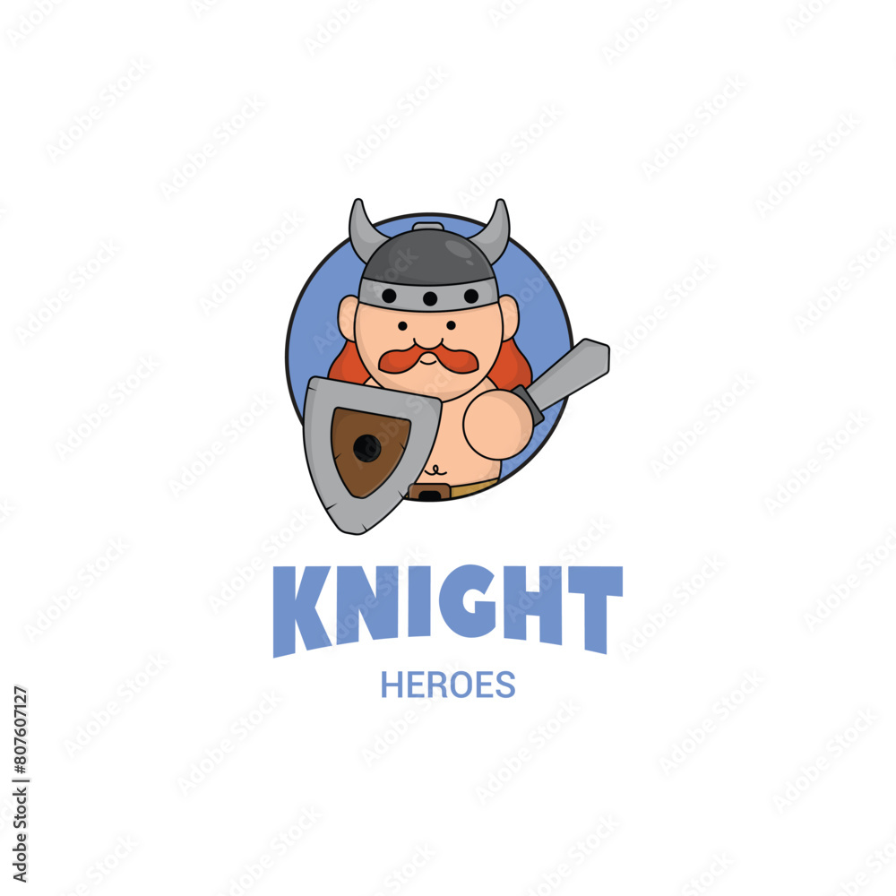 cute mascot logo viking with shield and sword icon illustration. kingdom concept illustration premium cartoon,flat style cartoon cute mascot logo viking with shield and sword icon illustration. kingdom concept illustration premium cartoon,flat style cartoon