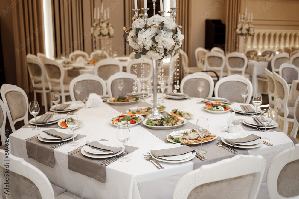 a table set for a dinner party a table set for a dinner party