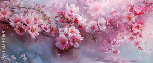 Immerse Yourself In The Breathtaking Spectacle Of Abundant Cherry Blossom Flowers In Spring, Background HD For Designer 