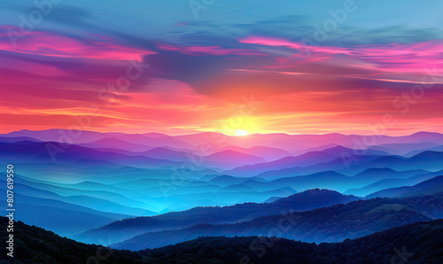 Vivid multicolored smoke swirls blending into a dynamic backdrop. Generate AI © VinaAmeliaGRPHIC