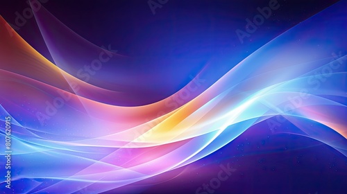 Abstract energy background with swirling vortexes of light and color