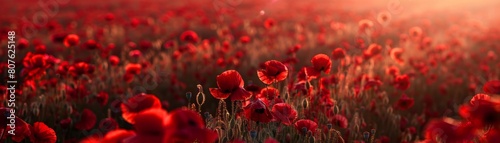 A Red Poppies A Poignant Symbol of  remembrance and memorial day,  Remembrance and Sacrifice on Anzac Day photo
