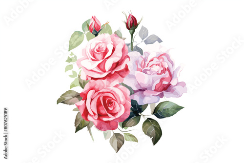 WebRomantic Floral and Love Vector Collection  Captivating Watercolor Flowers and Heart Designs  Enchanting Watercolor Flower and Heart Graphics  Hand-Painted Watercolor Florals and Love Shapes  