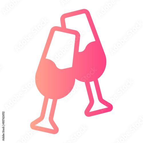 alcohol gradient icon