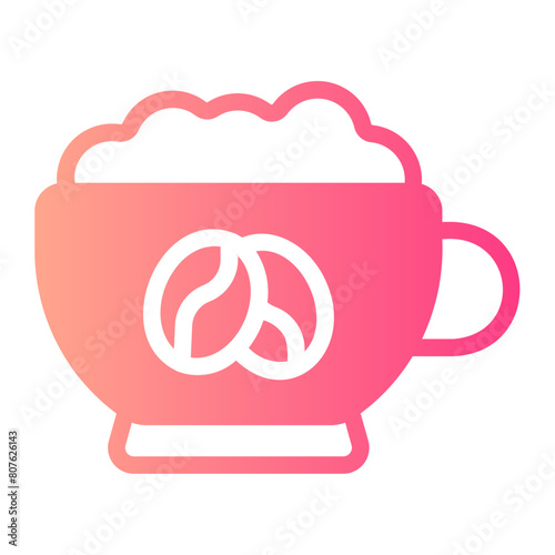 capuccino gradient icon