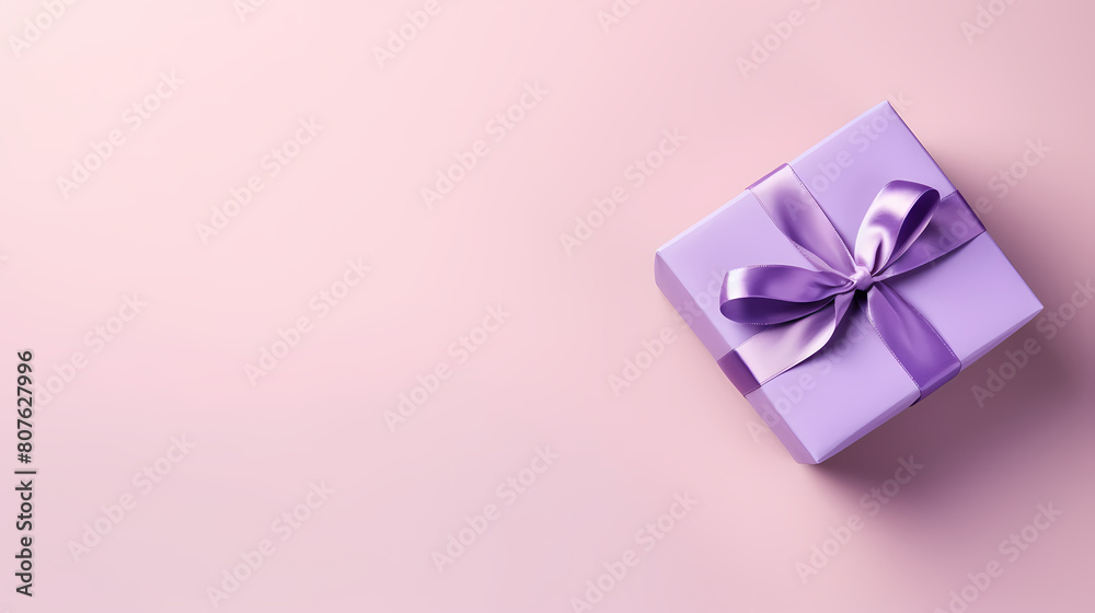 minimalist purple gift box minimalist purple gift box