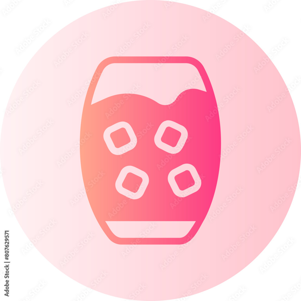 cold drink gradient icon cold drink gradient icon