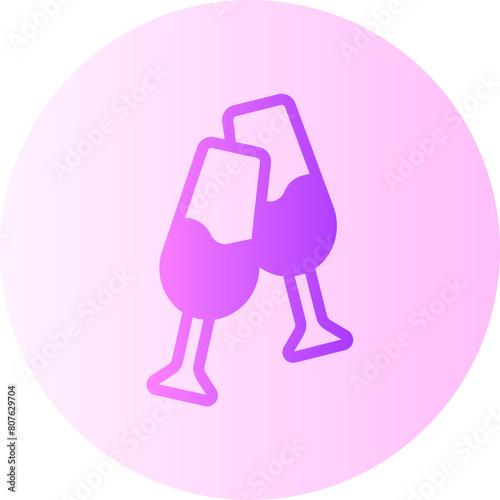 alcohol gradient icon