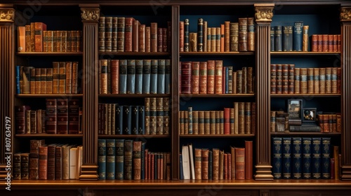 Overflowing Library Shelves Exhibit