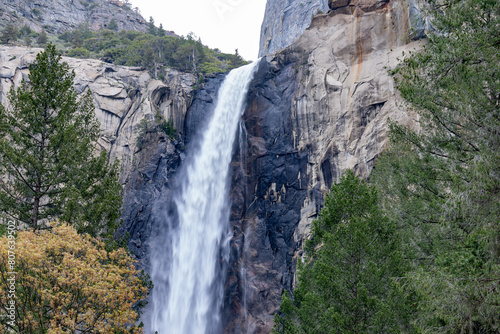 Bridalveil Fall in Yosemite National Park