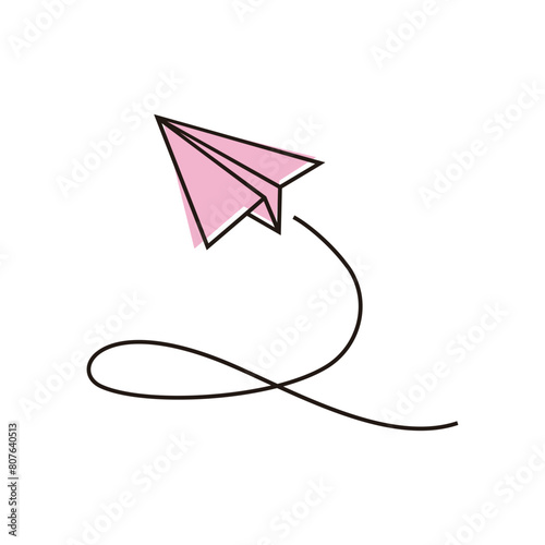 Paper Plane Ornament