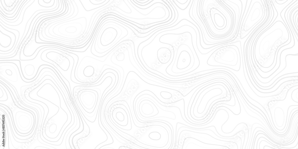 Topographic map background concept. Topo contour map. Vector abstract illustration. Geography concept. paper texture design