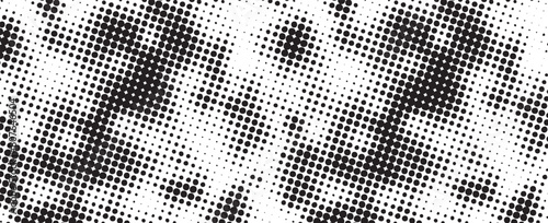 Dots halftone white u0026 blue color pattern gradient grunge texture background. Dots pop art comics sport style vector