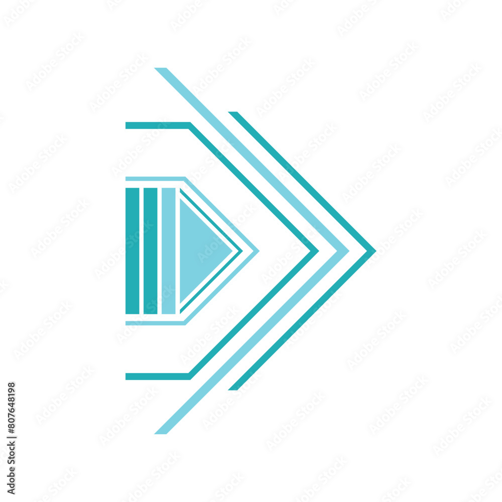 Tech Arrow Element Tech Arrow Element
