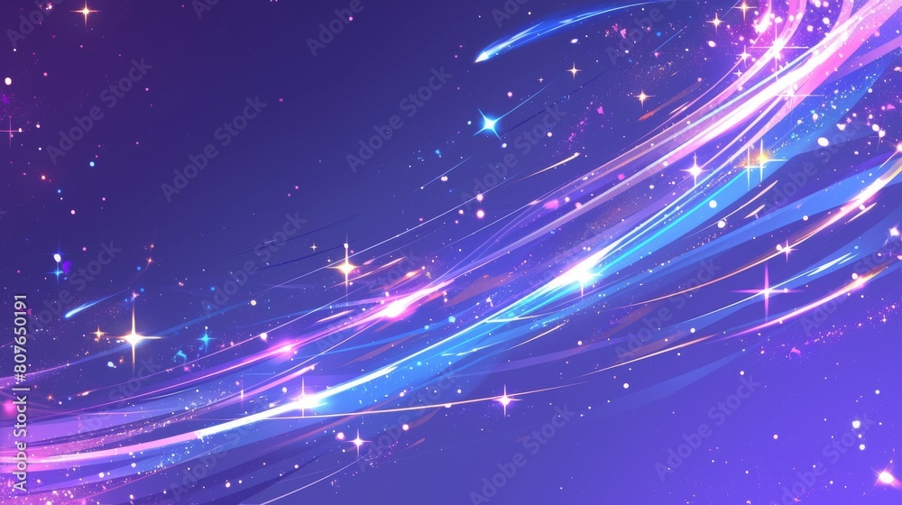 Obraz premium Celestial Festivities: Abstract Sky Party Background Collection
