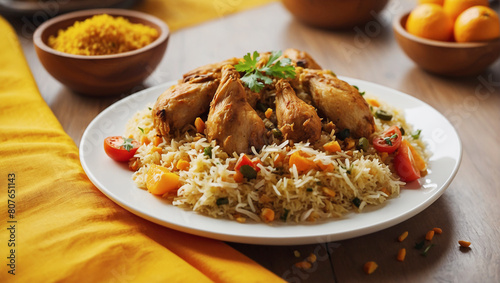 Chicken biriyani, Malabar Biriyani, Indian chicken biriyani
