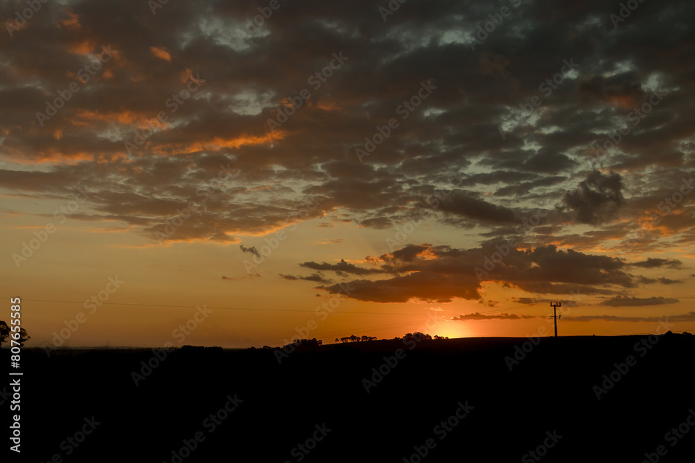 sunset in the sky sunset in the sky