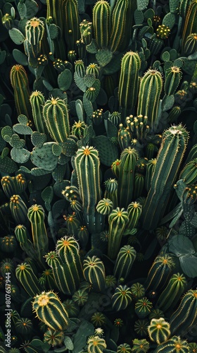 Landscape of Cactus formation
