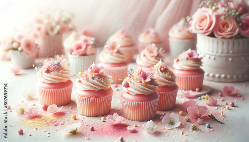 Image of Pink Lemonade Cupcakes Image of Pink Lemonade Cupcakes