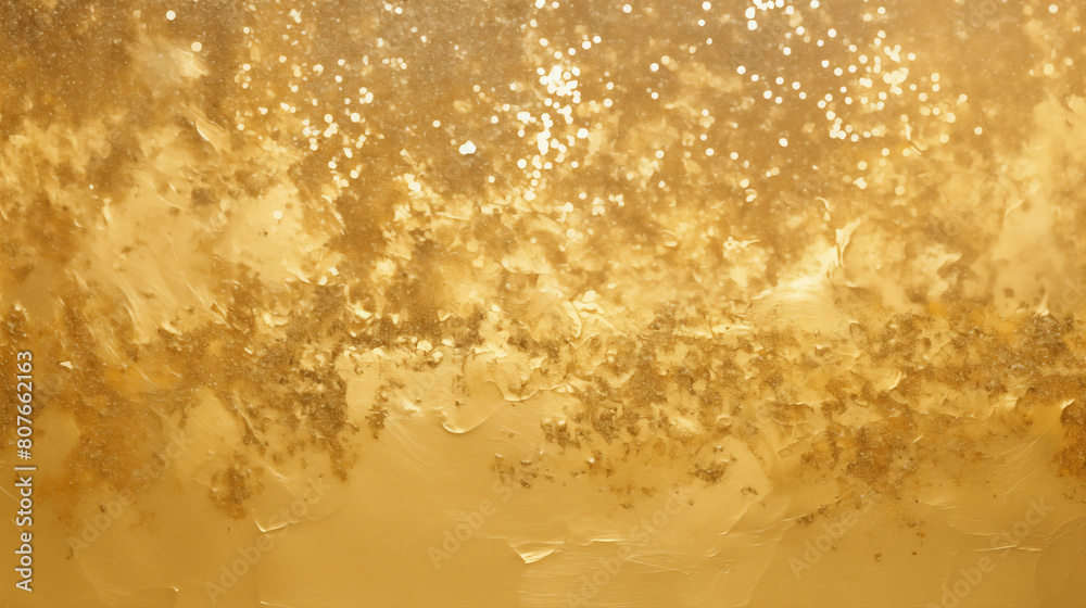 Luxury Glittering Gold Texture Background a template