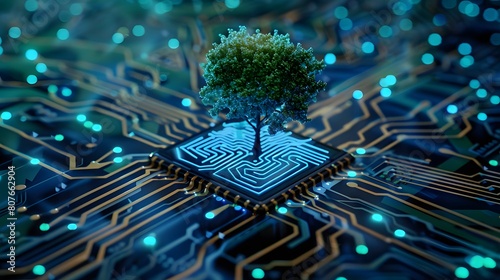 tree on circuit concept