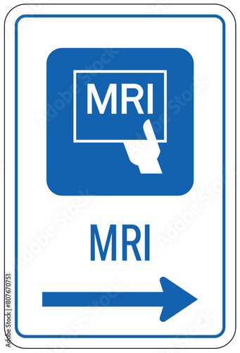 Magnetic resonance imaging (MRI) sign