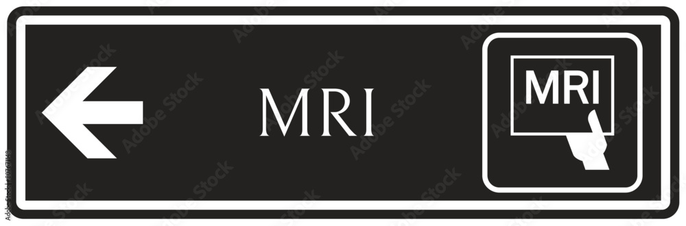 Magnetic resonance imaging (MRI) sign Magnetic resonance imaging (MRI) sign