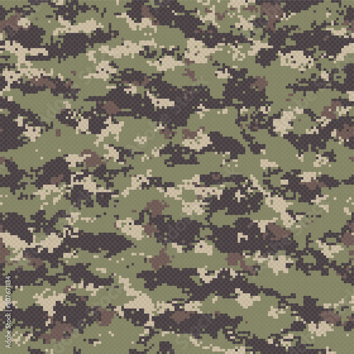 The seamless green abstract background.