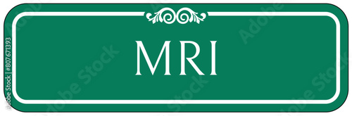 Magnetic resonance imaging sign