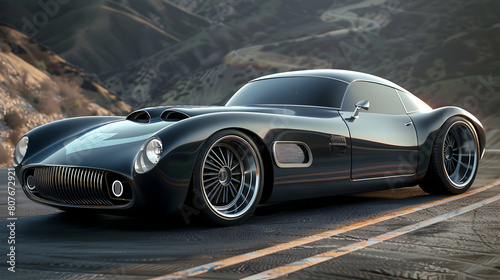 concept car that pays homage to classic automotive designs of the past
