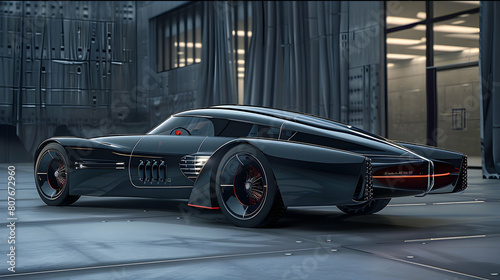 concept car that pays homage to classic automotive designs of the past