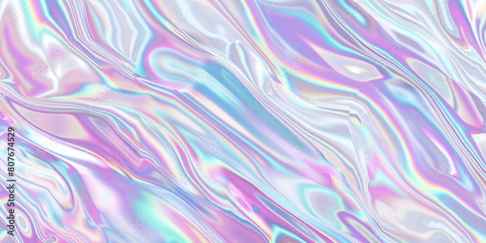 Hologram texture background. Holographic pattern shape