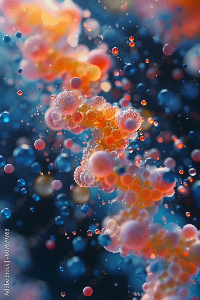 Captivating of Ion Channel Dynamics in 3D Render with Cinematic Photographic Style Captivating of Ion Channel Dynamics in 3D Render with Cinematic Photographic Style