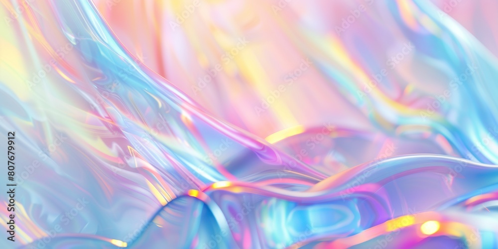 A colorful, flowing holographic background with a rainbow of colors. The background is a mix of blue, purple, and pink A colorful, flowing holographic background with a rainbow of colors. The background is a mix of blue, purple, and pink