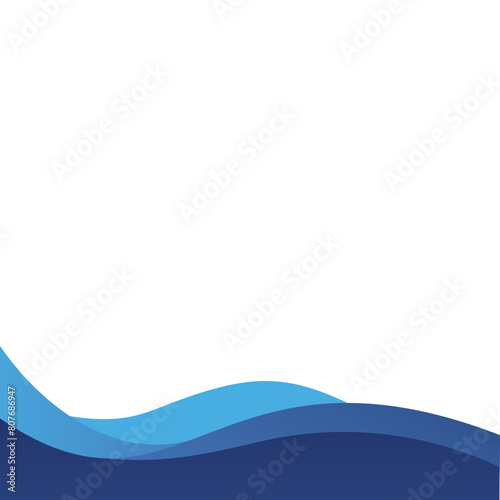 Wave Footer Shape